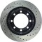 Centric Parts Sport Drilled/Slotted Brake Rotor, 127.65012R 127.65012R - alternate 5